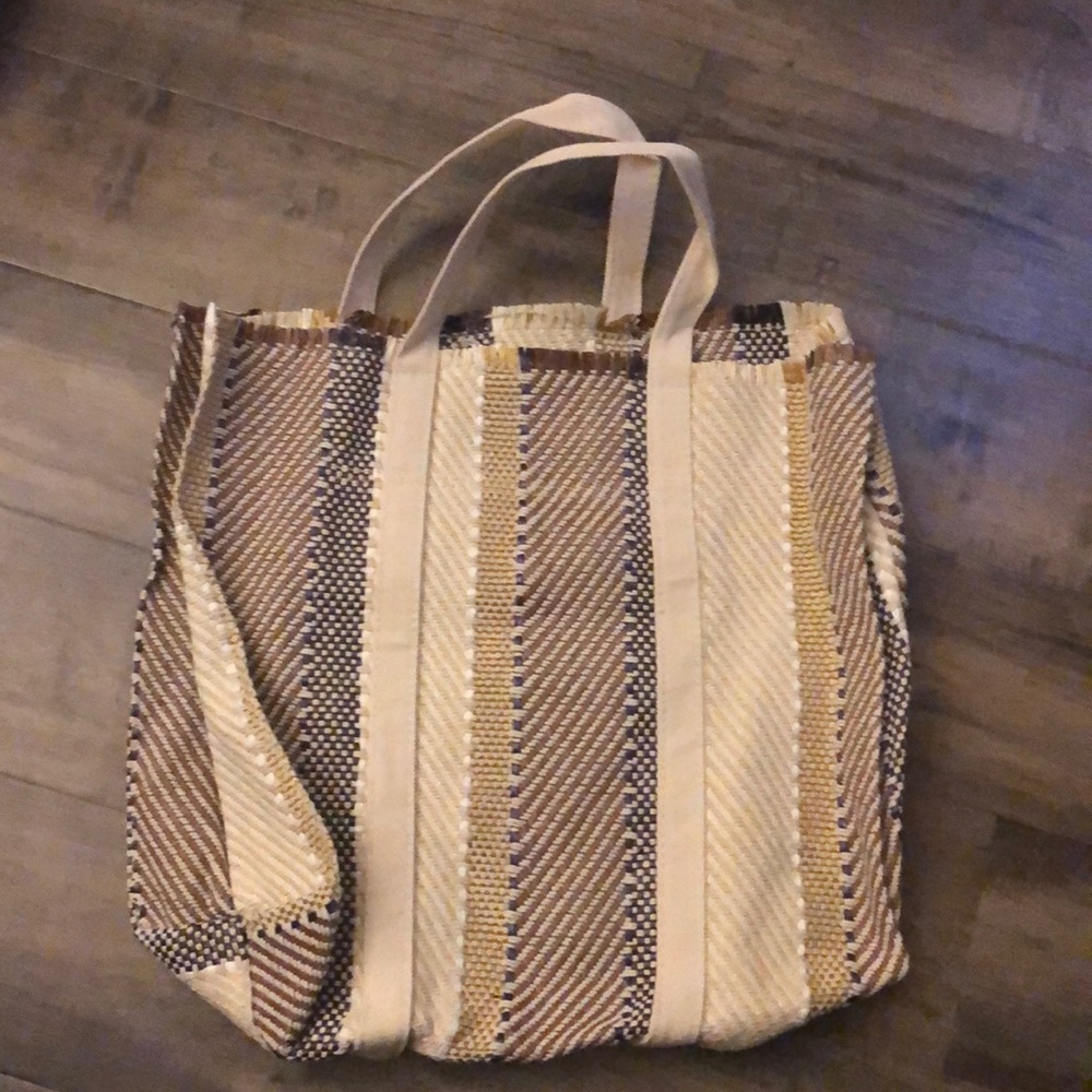 Basket Weave Tote Bag